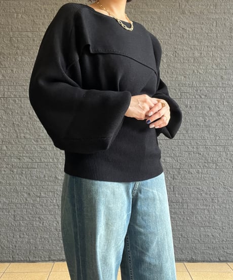 2WAYルーズレイヤードニット 2633411  / Ruxe