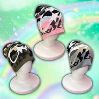 迷彩ロゴビーニー