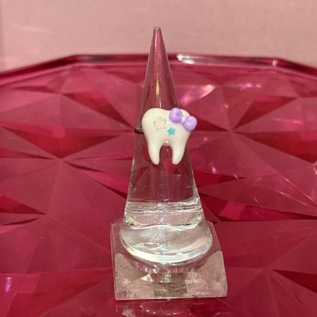 Stylish teeth リング