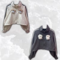 モコモコPoodleトラックジャケット