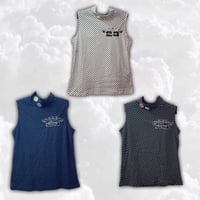 ナンバリングウィングドットボタントップス