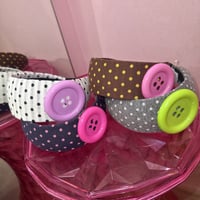 ボタンドットカチューシャ