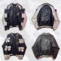 ドラゴン&タイガーリボンスリーブスカジャン