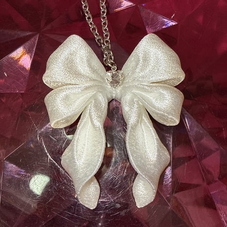 Big ribbon ネックレス