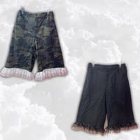 フリルレースハーフパンツ