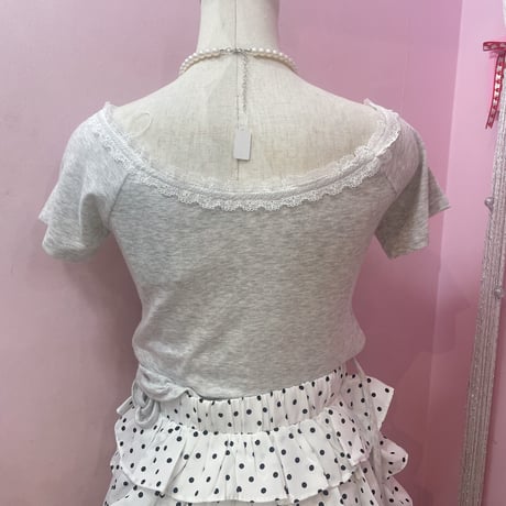 Kitty ribbon カットソー