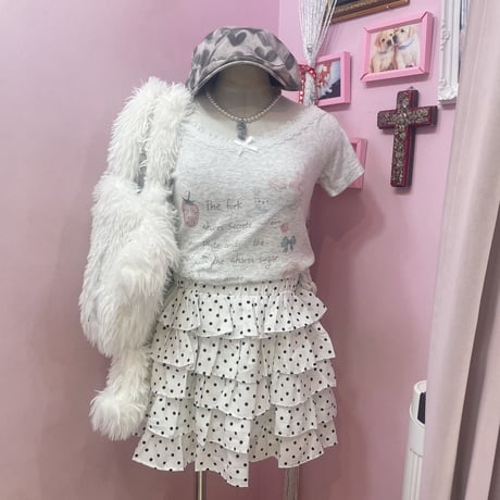 Kitty ribbon カットソー