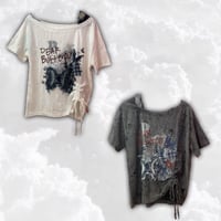 Butterfly ダメージTシャツ