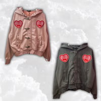 Cherry♡バックルボタンパーカー