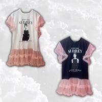 AUDREY フリルチュールワンピース