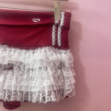 フリルレースショートパンツ