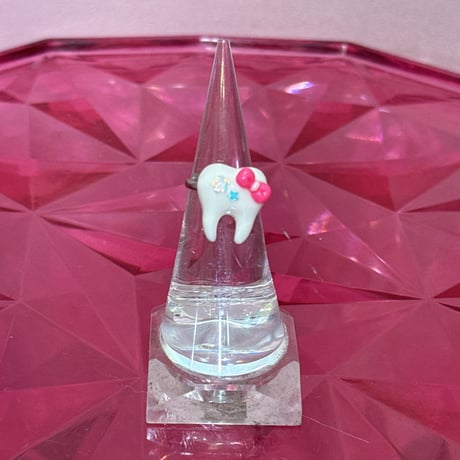 Stylish teeth リング