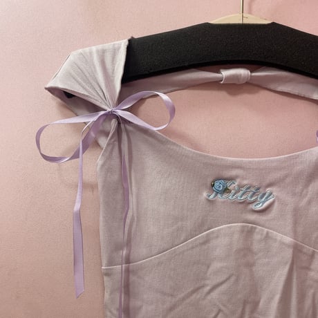 Kitty rose リボンカットソー