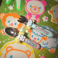 animal spoon fork ミニヘアクリップ