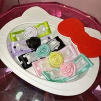 ローズリボンヘアクリップ
