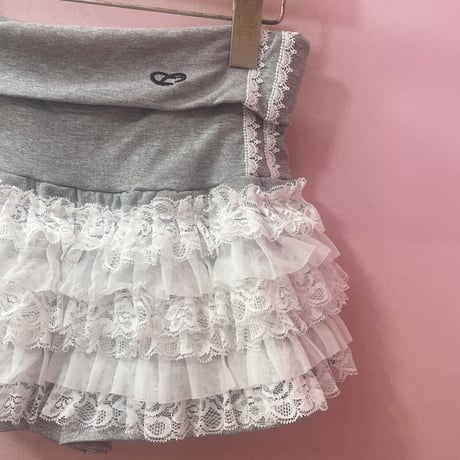 フリルレースショートパンツ