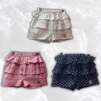 ⭐︎柄ティアードフリルショートパンツ