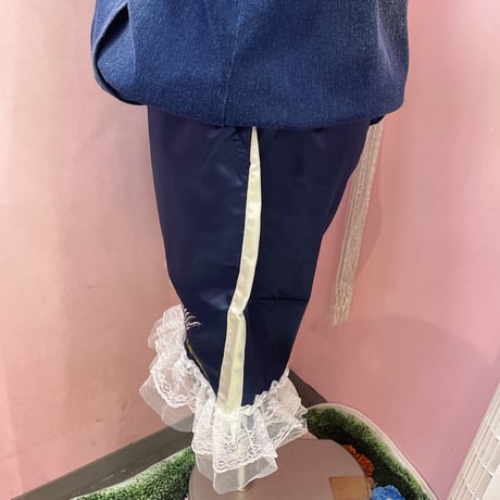 スカジャンフリルレースショートパンツ