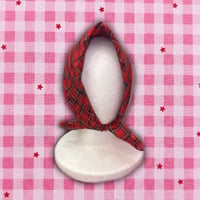 チェックバンダナ