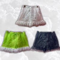 シアーフリルショートパンツ