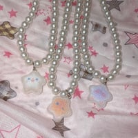 CUTE STAR パールネックレス