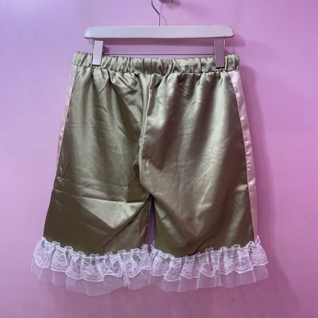 スカジャンフリルレースショートパンツ