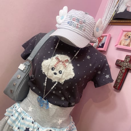 モコモコPuppy⭐︎Tシャツ