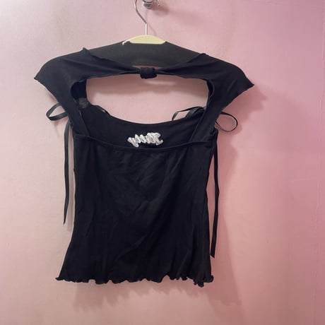Kitty rose リボンカットソー