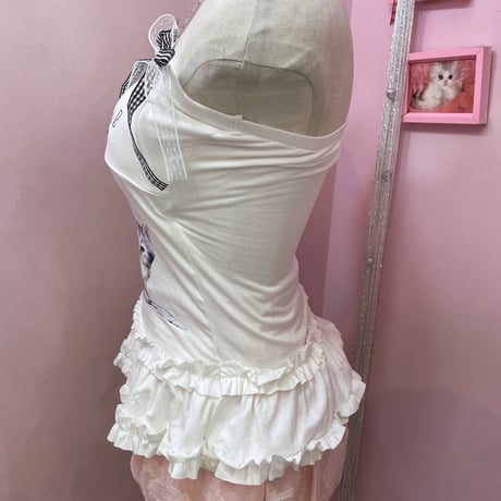 Sweet kittys フリルベアトップ