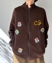 note&book/CG CARDIGAN/BROWN