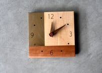 寄木時計/Yosegi Clock