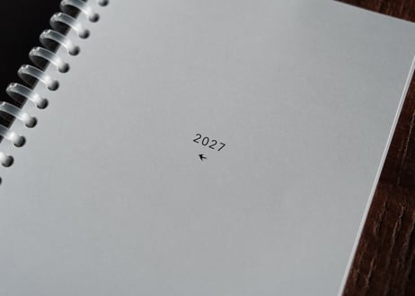2027年・2028年旧暦入り　マンスリー手帳