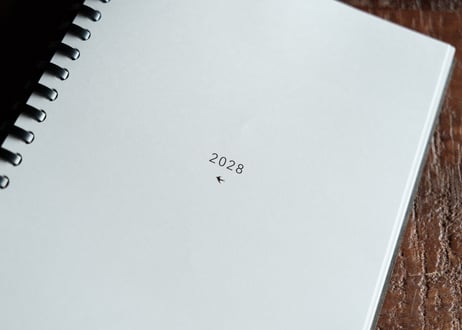 2027年・2028年旧暦入り　マンスリー手帳