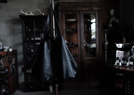 DOUBLE TOTE （XXL）BLACK