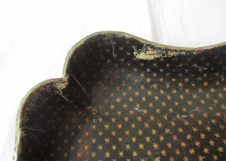 Papier‐mâché / Small tray【A】