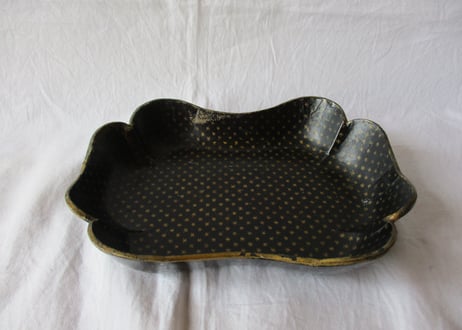 Papier‐mâché / Small tray【A】