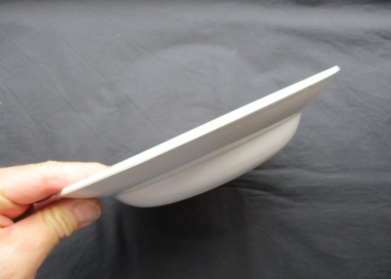 White Soup-plate「GIEN」/ 4 pcs | boil
