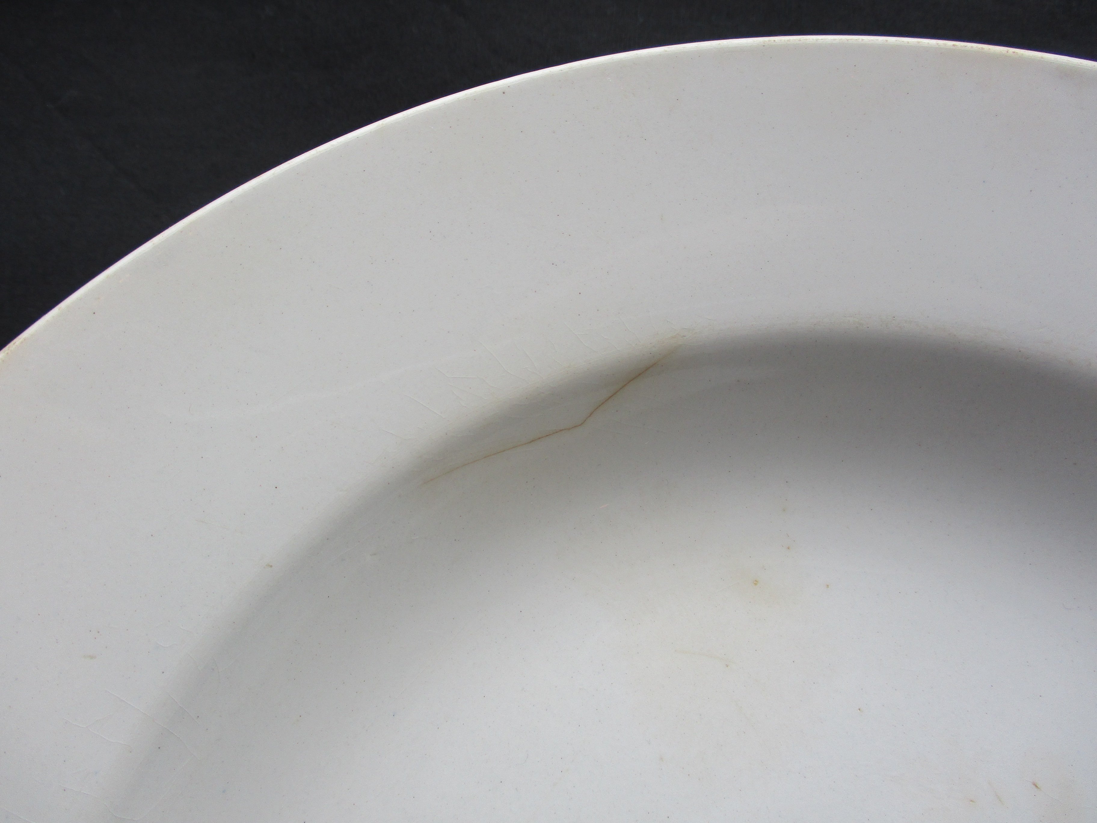 White Soup plate【D】/「Creil et Montereau」 | boil
