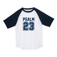 PSALM 23_White×Navy