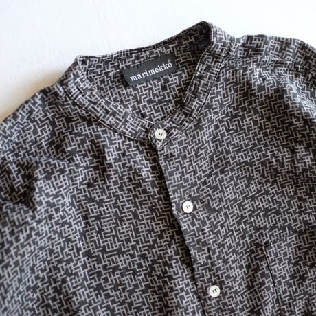 90s marimekko men's linen shirt