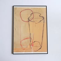 Alvar Aalto 1936 sketch vintage poster