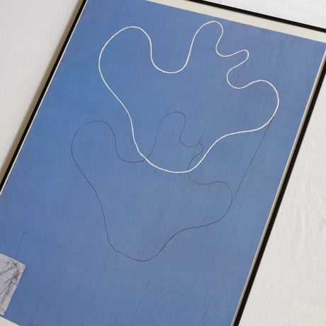 Alvar Aalto 1936 sketch vintage poster