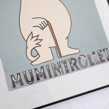 Moomin vintage poster
