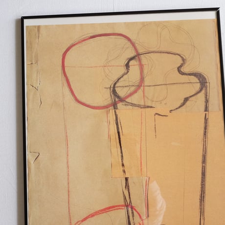 Alvar Aalto 1936 sketch vintage poster