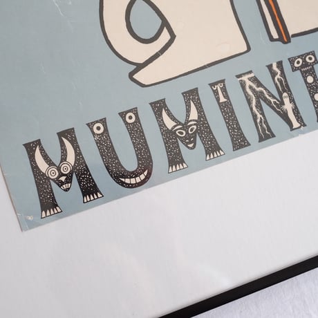 Moomin vintage poster