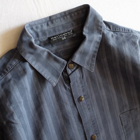 marimekko 80s cotton shirt