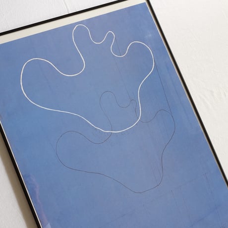 Alvar Aalto 1936 sketch vintage poster