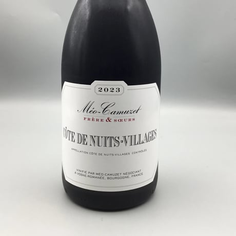 Côte de Nuits-Villages 2023 / Meo Camuzet F&S コート・ド・ニュイ・ヴィラージュ /メオ・カミュゼ F&S