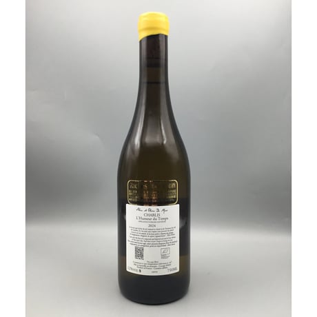 Chablis – l'Humeur du Temps 2024  Alice et Olivier de Moor アリエス・オリヴィエ・ド・ムール
