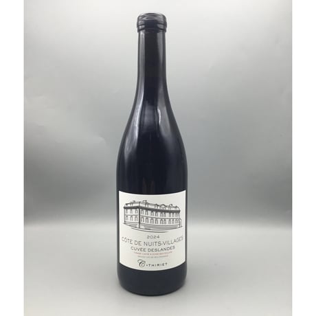Côte de Nuits Villages Cuvee Deslandes Rouge 2024 Camille Thiriet　カミーユ・ティリエ